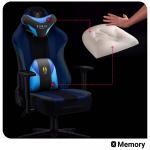 Scaun de gaming Diablo Chairs X-Player 2.0, King Size, Recliner, Ergonomic, Ajustabil, Negru 12 - lerato.ro