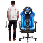 Scaun de gaming Diablo Chairs X-Player 2.0, King Size, Recliner, Ergonomic, Ajustabil, Negru 7 - lerato.ro