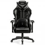 Scaun de gaming Diablo Chairs X-Ray 2.0, King Size, Recliner, Suport Lombar / Cervical, Ergonomic, Ajustabil, Negru / Gri 2 - lerato.ro