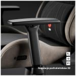 Scaun de gaming Diablo Chairs X-Horn 2.0, Normal Size, Recliner, Suport Lombar / Cervical, Ergonomic, Ajustabil, Black / Camel 9 - lerato.ro