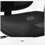 Scaun ergonomic Diablo Chairs V-Basic, Recliner, Suport Lombar / Cervical, Ajustabil, Negru 4 - lerato.ro