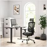 Scaun ergonomic Diablo Chairs V-Basic, Recliner, Suport Lombar / Cervical, Ajustabil, Negru 10 - lerato.ro