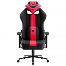 Scaun de gaming Diablo Chairs X-Player 2.0, King Size, Recliner, Suport Lombar / Cervical, Ergonomic, Ajustabil, Crimson Red