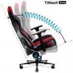 Scaun de gaming Diablo Chairs X-Player 2.0, King Size, Recliner, Suport Lombar / Cervical, Ergonomic, Ajustabil, Crimson Red 16 - lerato.ro