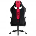 Scaun de gaming Diablo Chairs X-Player 2.0, King Size, Recliner, Suport Lombar / Cervical, Ergonomic, Ajustabil, Crimson Red 4 - lerato.ro