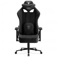 Scaun de gaming Diablo Chairs X-Player 2.0, Normal Size, Recliner, Suport Lombar / Cervical, Ergonomic, Ajustabil, Negru