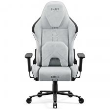 Scaun de gaming Diablo Chairs X-One PRIME, Normal Size, Recliner, Suport Lombar / Cervical, Ergonomic, Ajustabil, Gri