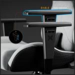 Scaun de gaming Diablo Chairs X-One PRIME, Normal Size, Recliner, Suport Lombar / Cervical, Ergonomic, Ajustabil, Gri 12 - lerato.ro