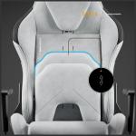 Scaun de gaming Diablo Chairs X-One PRIME, Normal Size, Recliner, Suport Lombar / Cervical, Ergonomic, Ajustabil, Gri 11 - lerato.ro