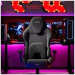 Scaun de gaming Diablo Chairs X-One PRIME, Normal Size, Recliner, Suport Lombar / Cervical, Ergonomic, Ajustabil, Negru 15 - lerato.ro