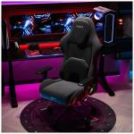 Scaun de gaming Diablo Chairs X-One PRIME, Normal Size, Recliner, Suport Lombar / Cervical, Ergonomic, Ajustabil, Negru 16 - lerato.ro