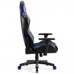 Scaun de gaming Diablo Chairs X-Horn 2.0, Normal Size, Recliner, Suport Lombar / Cervical, Ergonomic, Ajustabil, Negru / ALbastru 5 - lerato.ro