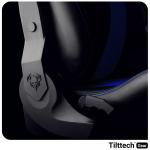 Scaun de gaming Diablo Chairs X-Horn 2.0, Normal Size, Recliner, Suport Lombar / Cervical, Ergonomic, Ajustabil, Negru / ALbastru 10 - lerato.ro