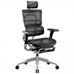 Scaun ergonomic Diablo Chairs V-Master , Recliner, Suport Lombar / Cervical, Ajustabil, Negru 3 - lerato.ro