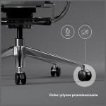 Scaun ergonomic Diablo Chairs V-Master , Recliner, Suport Lombar / Cervical, Ajustabil, Negru 15 - lerato.ro