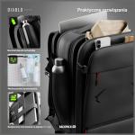 Rucsac pentru calatorii Tech-Protect Defender S50 compatibil cu laptopuri de pana la 17 inch, 51 × 31.4 × 17.7 cm, 60L, Waterproof, Negru 17 - lerato.ro