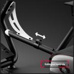 Scaun de gaming Diablo Chairs X-Drive pentru simulator curse, Sarcina maxima 100kg, 110 × 55 × 130 cm, Negru 8 - lerato.ro