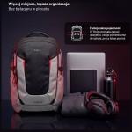 Rucsac Diablo Chairs Prime, 27L, Compatibil cu laptop de pana la 15.6 inch, Negru / Gri 5 - lerato.ro