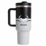 Termos Diablo Chairs Nightwolf Moon, Mentine temperatura pana la 6h, Izolatie din otel inoxidabil, 1.2L, Gri 2 - lerato.ro