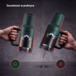 Termos Diablo Chairs Gothic, Mentine temperatura pana la 6h, Izolatie din otel inoxidabil, 1.2L, Verde 8 - lerato.ro
