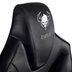 Scaun de gaming Diablo Chairs X-Fighter, Normal Size, Recliner, Suport Lombar, Ergonomic, Ajustabil, Negru 5 - lerato.ro