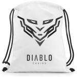 Rucsac universal tip sac Diablo Chairs, Capacitate 15L, Poliester, Alb 2 - lerato.ro
