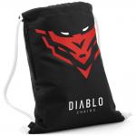 Rucsac universal tip sac Diablo Chairs, Capacitate 15L, Poliester, Negru 3 - lerato.ro