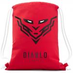 Rucsac universal tip sac Diablo Chairs, Capacitate 15L, Poliester, Rosu 2 - lerato.ro