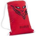 Rucsac universal tip sac Diablo Chairs, Capacitate 15L, Poliester, Rosu 3 - lerato.ro