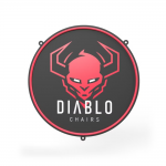 Neon decorativ LED Diablo Chairs, 10W, Diametru 54cm, Rosu 2 - lerato.ro