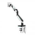 Suport pentru monitor Diablo X-Arm, 17-49 inch, Greutate maxima 20 kg, Iluminare RGB, Negru / Alb 3 - lerato.ro
