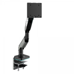 Suport pentru monitor Diablo X-Arm, 17-49 inch, Greutate maxima 20 kg, Iluminare RGB, Negru / Gri 4 - lerato.ro