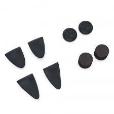 Set 4 accesorii Dobe Overlay Kit pentru controller PlayStation 5, Negru