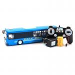 Autobuz de calatori Double Eagle 1:20, cu telecomanda, Albastru 9 - lerato.ro