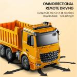 Autobasculanta Mercedes Double Eagle E525 1:20 , Telecomanda 2.4GHz, Galben 8 - lerato.ro