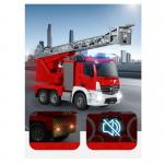 Camion de pompieri Mercedes Double Eagle DE527 1:20, Telecomanda 2.4GHz, Rosu 4 - lerato.ro