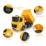 Autobasculanta Mercedes Double Eagle E570 1:26 , Telecomanda 2.4GHz, Galben 3 - lerato.ro