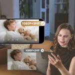 Camera de supraveghere Navo Care SE 1, Interior, 1080p, 3MP, Zoom 4x, Night Mode, Aplicatie dedicata, Bluetooth, WiFi, Alb 4 - lerato.ro