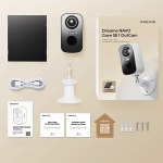 Camera de supraveghere Dreame Navo Care SE 1 Outcam, Exterior, 4MP, 2.5K, Detectare miscare, Night Mode, 5200mAh, IP65, WiFi, Panou solar 2W, Alb 18 - lerato.ro