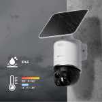Camera de supraveghere Dreame Navo Elite 1 Outcam, Exterior, 8MP, 4K, Detectare miscare, Night Mode, 13000mAh, IP65, WiFi, Panou solar 4W, Alb 13 - lerato.ro