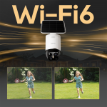 Camera de supraveghere Dreame Navo Elite 1 Outcam, Exterior, 8MP, 4K, Detectare miscare, Night Mode, 13000mAh, IP65, WiFi, Panou solar 4W, Alb 14 - lerato.ro