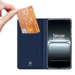 Husa flip cover Dux Ducis Skin Pro compatibila cu OnePlus 13T, Albastru 3 - lerato.ro