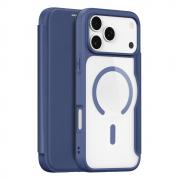 Carcasa Dux Ducis Skin X Pro cu MagSafe compatibila cu iPhone 17 Pro, Albastru