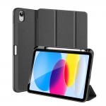 Husa Dux Ducis Domo compatibila cu iPad 10.9 inch 2022, Negru 3 - lerato.ro