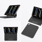 Husa Dux Ducis MK Series cu tastatura compatibila cu iPad Pro 11 inch 2024, Negru 8 - lerato.ro