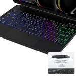 Husa Dux Ducis MK Series cu tastatura compatibila cu iPad Pro 11 inch 2024, Negru 11 - lerato.ro
