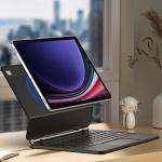 Husa cu tastatura Dux Ducis MK Series compatibila cu Samsung Galaxy Tab S9 Plus / Tab S8 Plus / Tab S7 Plus, 12.4 inch, Negru 9 - lerato.ro