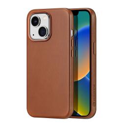 Carcasa Dux Ducis Naples compatibila cu iPhone 14 Plus, Maro