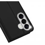 Carcasa flip cover cu card slot Dux Ducis Skin Pro compatibila cu Samsung Galaxy S26, Negru 4 - lerato.ro