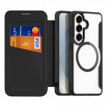 Husa flip cover Dux Ducis Skin X Pro compatibila cu Samsung Galaxy S26 Plus, Negru 3 - lerato.ro